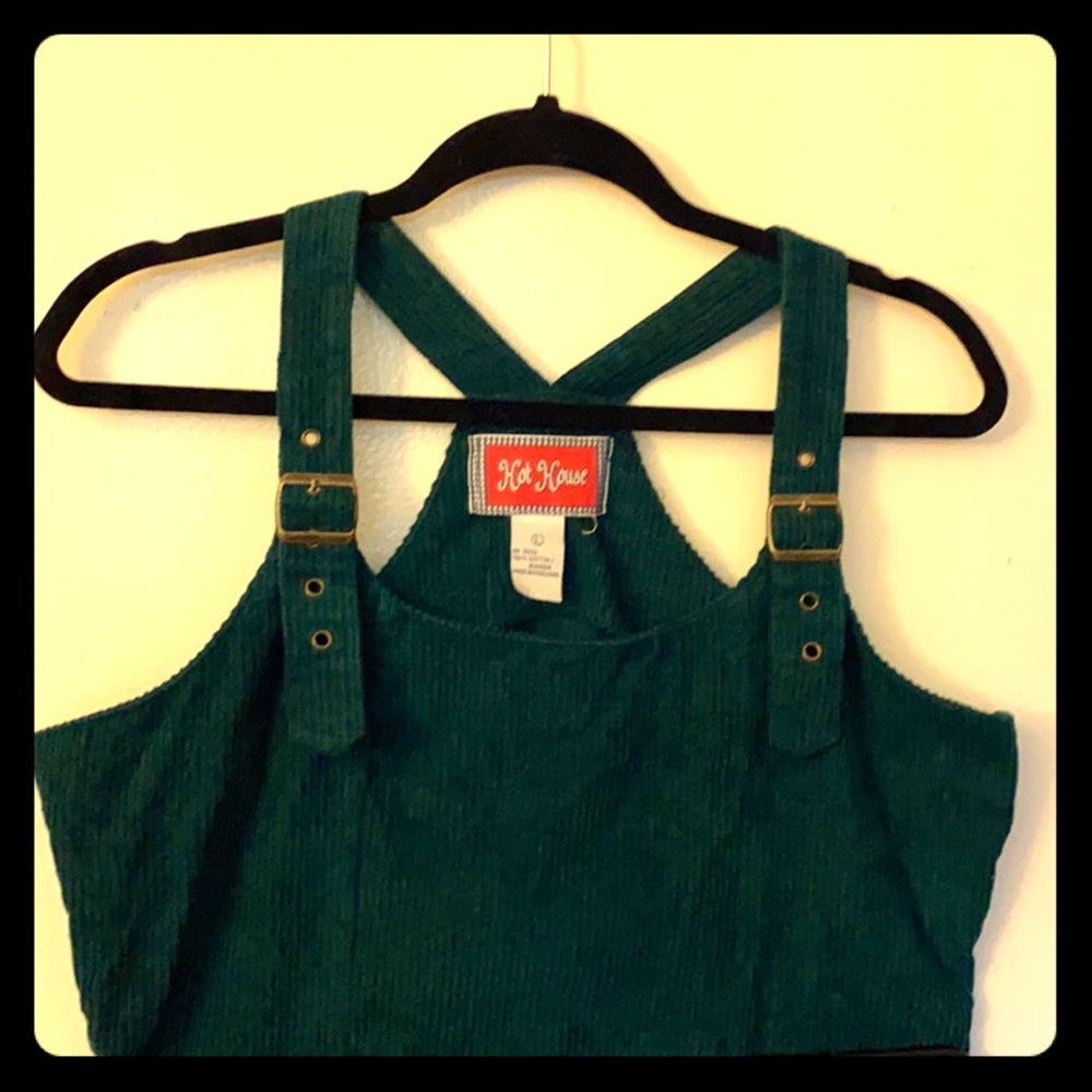 Unique Corduroy Short Jumper Dress/Top